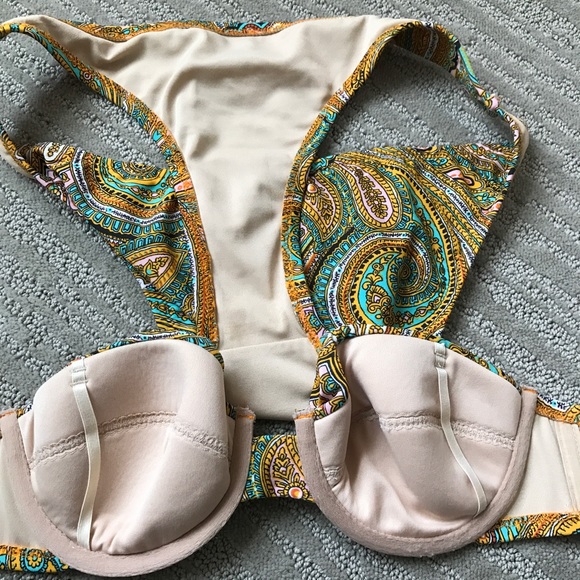J.Crew Bikini Swim Suit S Paisley Women Size Small 2-Piece Set - Picture 6 of 8